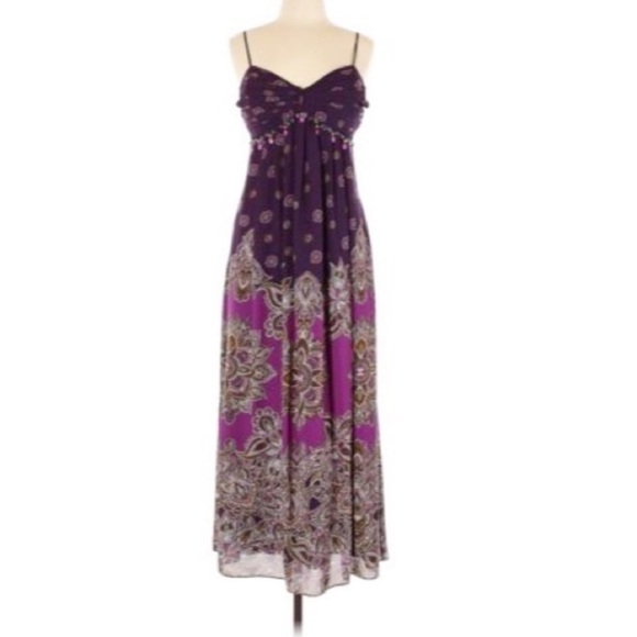 ELIZA J Floral Maxi Dress Purple - Picture 2 of 10